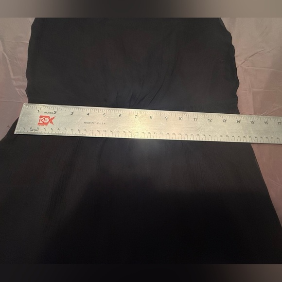 Twelfth Street by Cynthia Vincent Silk Black Lace Mini Dress XS - Picture 8 of 10